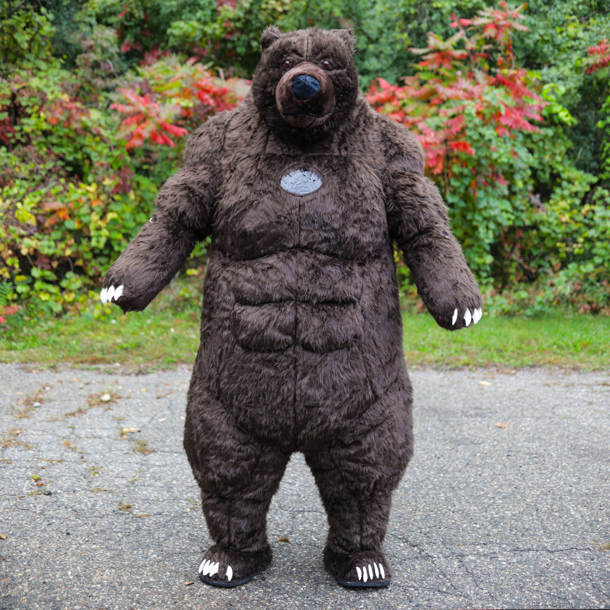 Giant Inflatable Boxing Bear Costume - Premium Chub Suit